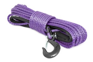 Synthetic Rope - Rough Country - 3/8 Inch, 85 Ft - Purple